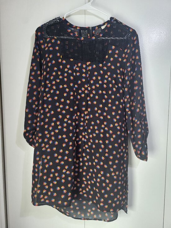 Meadow Rue Dresses & Skirts - Anthropologie Meadow Rue Womens Small Tunic Dress Ditsy Floral Preppy Boho